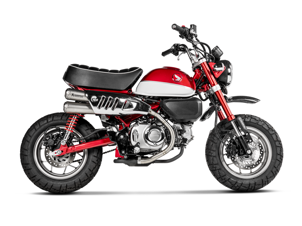 AKRAPOVIC S-H125SO5-FFT Honda Monkey (2025+)Slip-On Exhaust