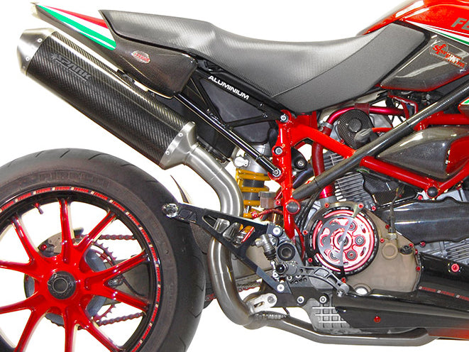 ハイパーモタード　1100 hpコルセ　スリップオン　マフラー SPARK GDU1802 Ducati Hypermotard 1100 / Evo (07/12) Slip-on