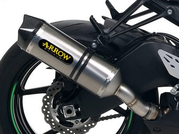 ARROW Kawasaki ZX6R 636 (2019+) Aluminum Slip-on Exhaust – 2Wheels