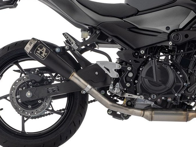 ARROW Kawasaki Z500 (2023+) Dark Steel Slip-on Exhaust – 2Wheels Hero