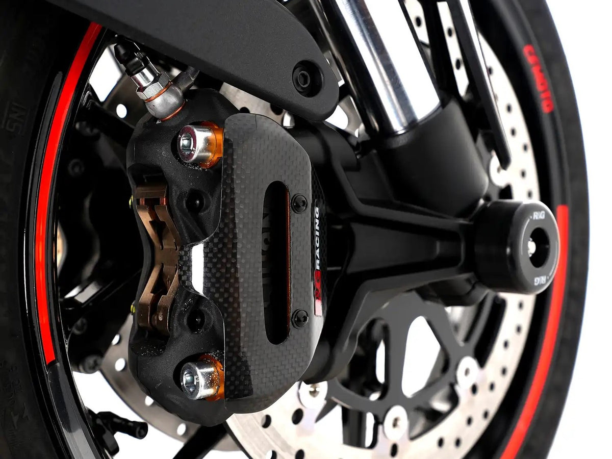 R&G (アールアンドジー ) Carbon Brake Calliper Guards for Brembo GP4 and Stylema Callipers RG-BCG0005CG アールアンドジー ブレーキレバーガード レッド R\u0026G バイク RCB