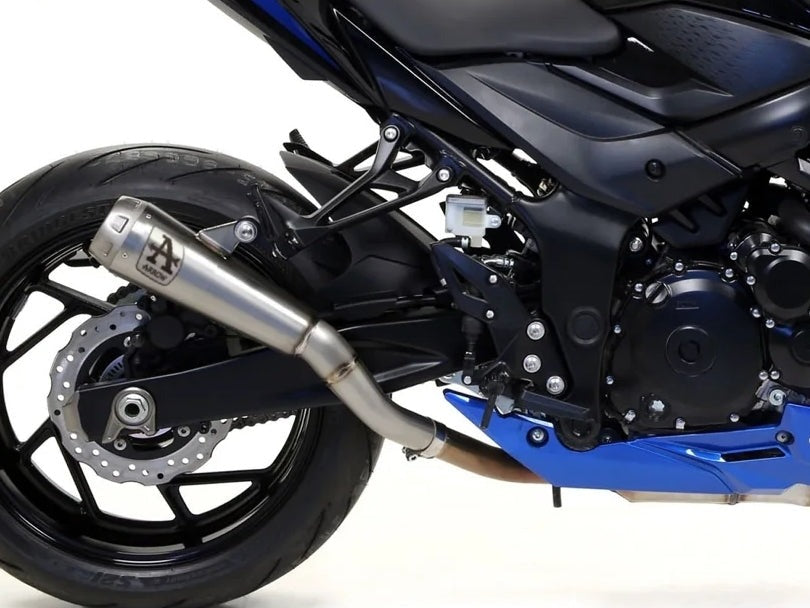 ARROW Suzuki GSXS750 (2017+) Steel Slip-on Exhaust – 2Wheels Hero