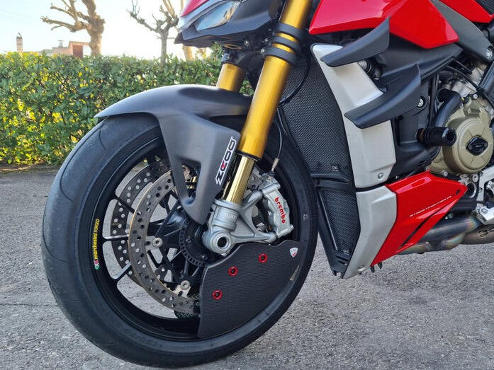 CNC RACING Ducati Carbon Front Brake Cooling System (Pramac