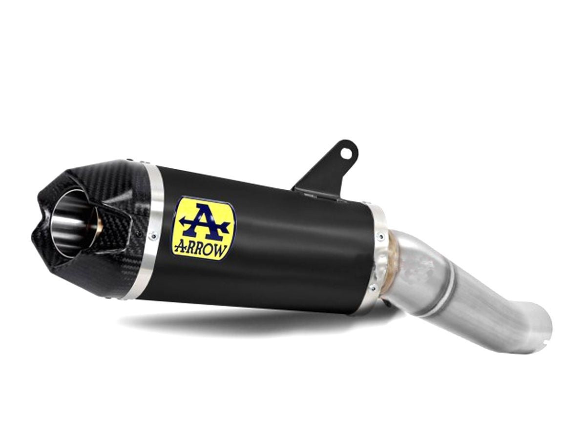 ARROW Kawasaki ZX10R/ZX10RR (2021+) Dark Aluminum Slip-on Exhaust