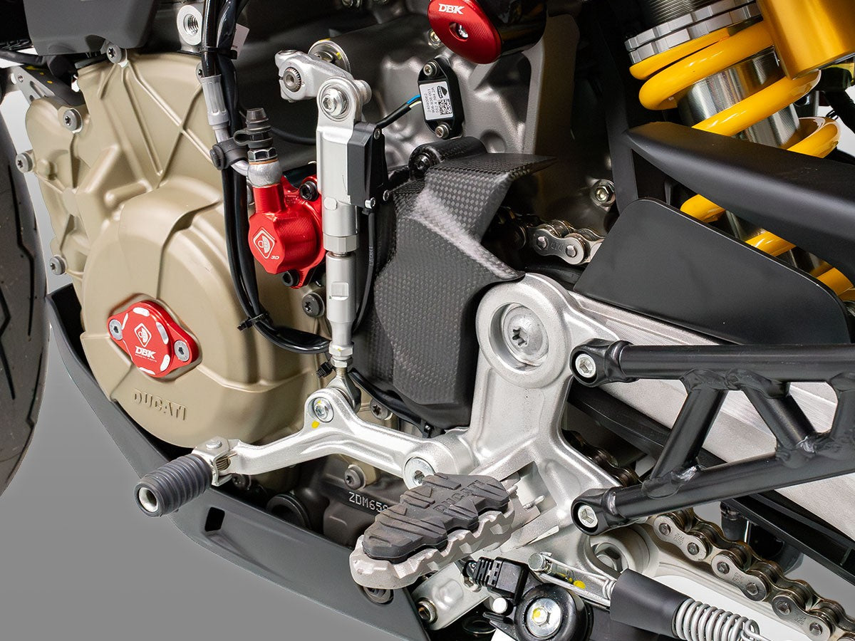 DBK Ducati Hypermotard 698 Mono (2024+) Carbon Sprocket Cover