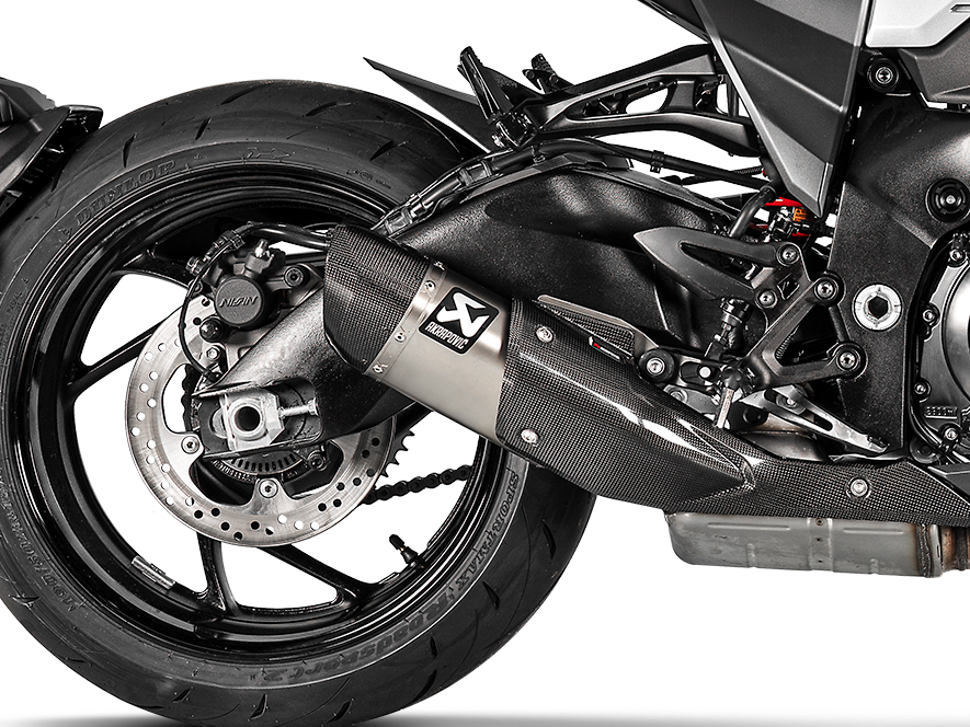 AKRAPOVIC Suzuki Katana (2020+) Slip-On Exhaust (titanium