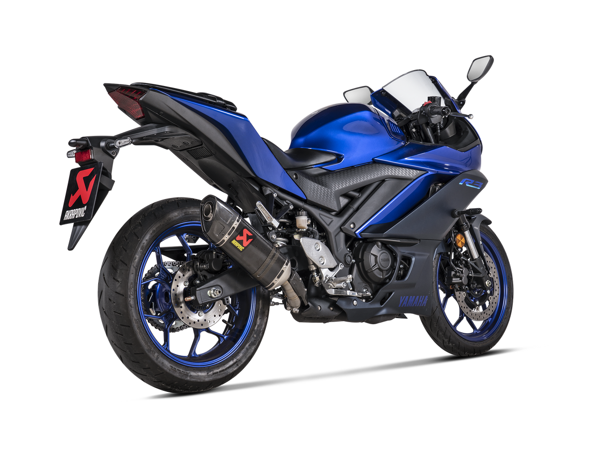 AKRAPOVIC Yamaha YZF-R3 (2025+) Slip-On Exhaust (carbon) – 2Wheels