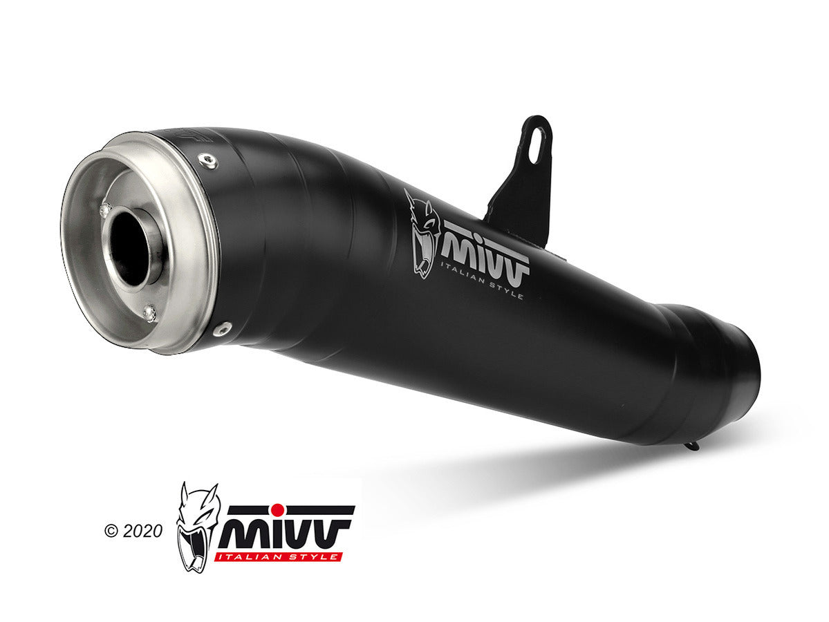 MIVV HUSQVARNA SVARTPILEN / VITPILEN 401 Slip on Exhaust Ghibli