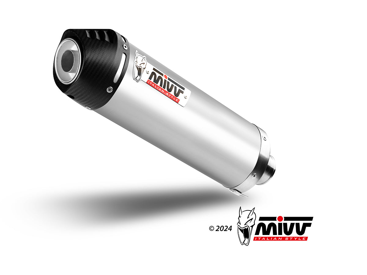 MIVV YAMAHA XT 660 Z (2008 - 2016) Dual Slip On Exhaust OVAL