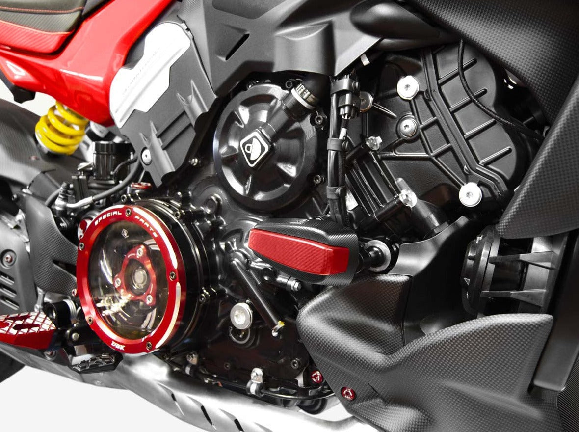 DBK Ducati Diavel V4 (2023+) Frame Protection – 2Wheels Hero