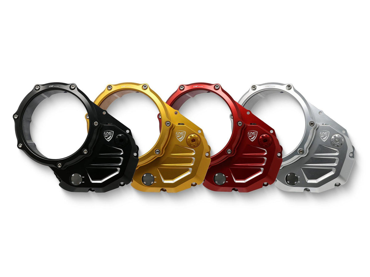 CNC RACING Ducati Oil Bath Clear Clutch Cover – 2Wheels Hero