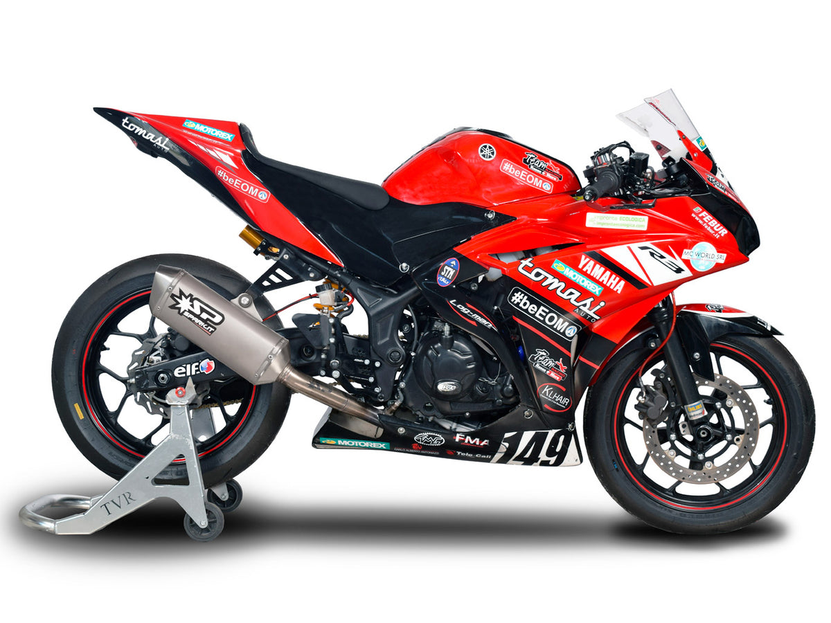 SPARK Yamaha YZF-R3 Titanium Full Exhaust System 