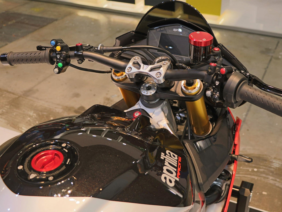 rsv4 tuono スイッチボックス 左右 rf 1100 factory CNC RACING Aprilia RSV4 / Tuono V4 Left Handlebar Switch (racing