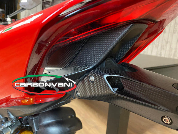 CARBONVANI Ducati Panigale V2 Carbon Tail Bottom (under seat tray