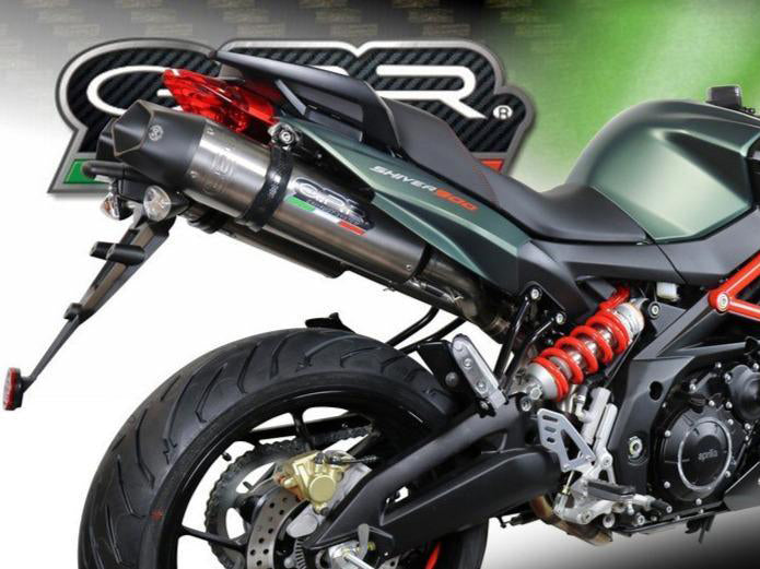 GPR Aprilia Shiver 900 Dual Slip-on Exhaust