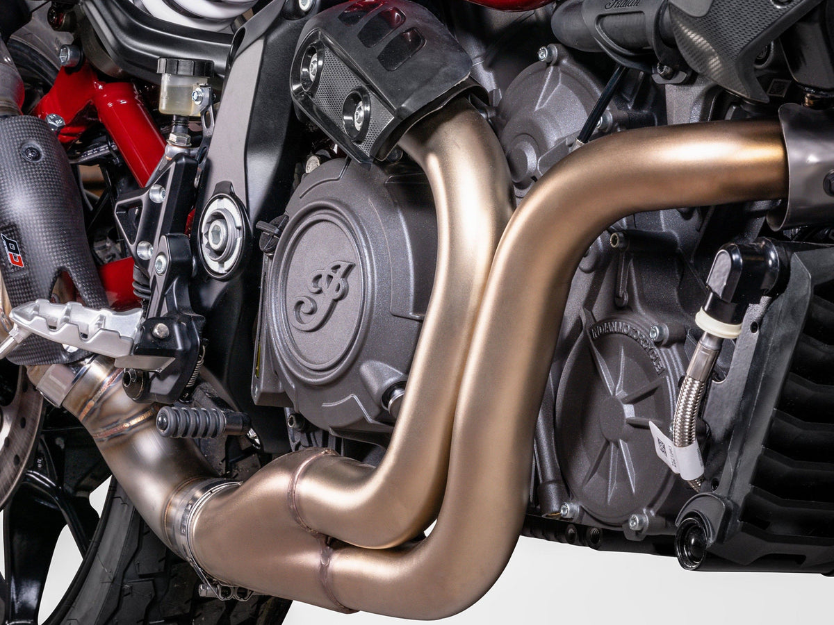 QD EXHAUST Indian FTR 1200 Exhaust Mid-Pipe – 2Wheels Hero