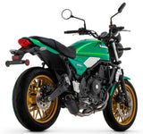 ARROW 74510RBNW Kawasaki Z650RS (2021+) Steel Full Exhaust System "Competition Evo Rebel" (racing)