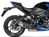 AKRAPOVIC S-S10SO15-HAPT-1 Suzuki GSX-S1000 / 1000GT / 950 (2020+) Slip-on Exhaust (titanium) – Accessories in the 2WheelsHero Motorcycle Aftermarket Accessories and Parts Online Shop