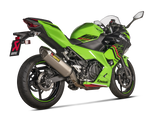 AKRAPOVIC S-K4SO7-HRT Kawasaki Ninja 400 (2024+) Slip-on Exhaust (titanium)