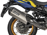 AKRAPOVIC S-S8SO1-HAFT Suzuki V-STROM 800DE (2025+) Slip-On Exhaust (titanium) – Accessories in the 2WheelsHero Motorcycle Aftermarket Accessories and Parts Online Shop