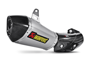 AKRAPOVIC S-K10SO7T-HASZ Kawasaki Ninja ZX-10R (2015+) Slip-on Exhaust (titanium)