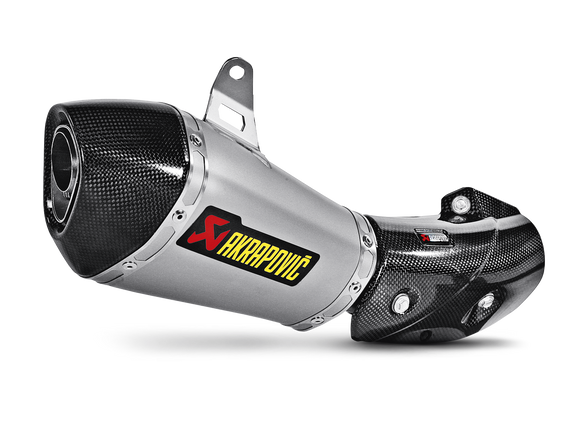 AKRAPOVIC S-K10SO7T-HASZ Kawasaki Ninja ZX-10R (2015+) Slip-on Exhaust (titanium)