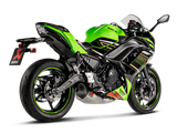 AKRAPOVIC S-K6R12-HEGEHT Kawasaki Ninja 650 (2020+) Full Exhaust System "Racing Line" (titanium)