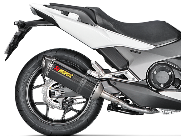 AKRAPOVIC S-H7SO2-HRC Honda NC700 / NC750 (2020+) Slip-On Exhaust (carbon) – Accessories in the 2WheelsHero Motorcycle Aftermarket Accessories and Parts Online Shop