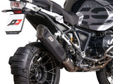 QD EXHAUST BMW R1200GS / R1250GS Slip-on Exhaust "Tourance" (no kat mid-pipe)