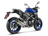 AKRAPOVIC S-Y125R6-HZT Yamaha MT-125 / YZF-R125 (2020+) Exhaust System "Racing Line" (titanium) – Accessories in the 2WheelsHero Motorcycle Aftermarket Accessories and Parts Online Shop