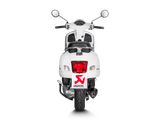 AKRAPOVIC S-VE125SO1-HZBL Vespa GTS 125 / Super / Sport / Tech (2020+) Slip-On Exhaust (SS) – Accessories in the 2WheelsHero Motorcycle Aftermarket Accessories and Parts Online Shop