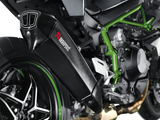 AKRAPOVIC S-K10SO15-HX2C Kawasaki Ninja H2 (2020+) Slip-On Exhaust (carbon)