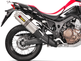 AKRAPOVIC S-H10SO22-HWT Honda CRF1000L Africa Twin/  Adventure Sports (2019+) Slip-on Exhaust (titanium) – Accessories in the 2WheelsHero Motorcycle Aftermarket Accessories and Parts Online Shop