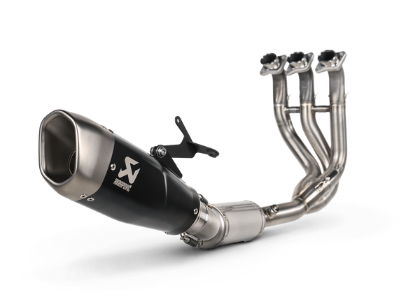 AKRAPOVIC S-T6R2-CQTBL Triumph 660 Daytona / Tiger Sport / Trident Full Exhaust System 