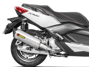 AKRAPOVIC S-Y125SO5-HRSS-1 Yamaha X-MAX 125 / ABS (2020+) Slip-On Exhaust (SS) – Accessories in the 2WheelsHero Motorcycle Aftermarket Accessories and Parts Online Shop