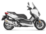 AKRAPOVIC S-Y125SO5-HRSS-1 Yamaha X-MAX 125 / ABS (2020+) Slip-On Exhaust (SS) – Accessories in the 2WheelsHero Motorcycle Aftermarket Accessories and Parts Online Shop