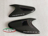 CARBONVANI Ducati Panigale V4 (2022+) Carbon Fuel Tank Protection Sliders