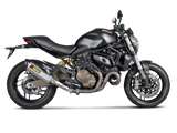 AKRAPOVIC L-D12SO2 Ducati Monster 821 (2020+) Link Pipe (titanium) – Accessories in the 2WheelsHero Motorcycle Aftermarket Accessories and Parts Online Shop