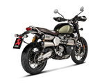 AKRAPOVIC S-T12SO3-HCQT Triumph Scrambler 1200 (2020+) Slip-On Exhaust (titanium) – Accessories in the 2WheelsHero Motorcycle Aftermarket Accessories and Parts Online Shop