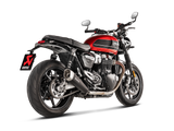 AKRAPOVIC S-T12SO2-HCQTBL Triumph Thruxton 1200 / R / RS (2020+) Slip-On Exhaust (titanium) – Accessories in the 2WheelsHero Motorcycle Aftermarket Accessories and Parts Online Shop