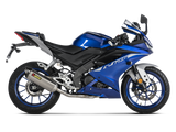 AKRAPOVIC S-Y125R8-HZT Yamaha MT-125 / YZF-R125 (2021+) Exhaust System "Racing Line" (titanium) – Accessories in the 2WheelsHero Motorcycle Aftermarket Accessories and Parts Online Shop