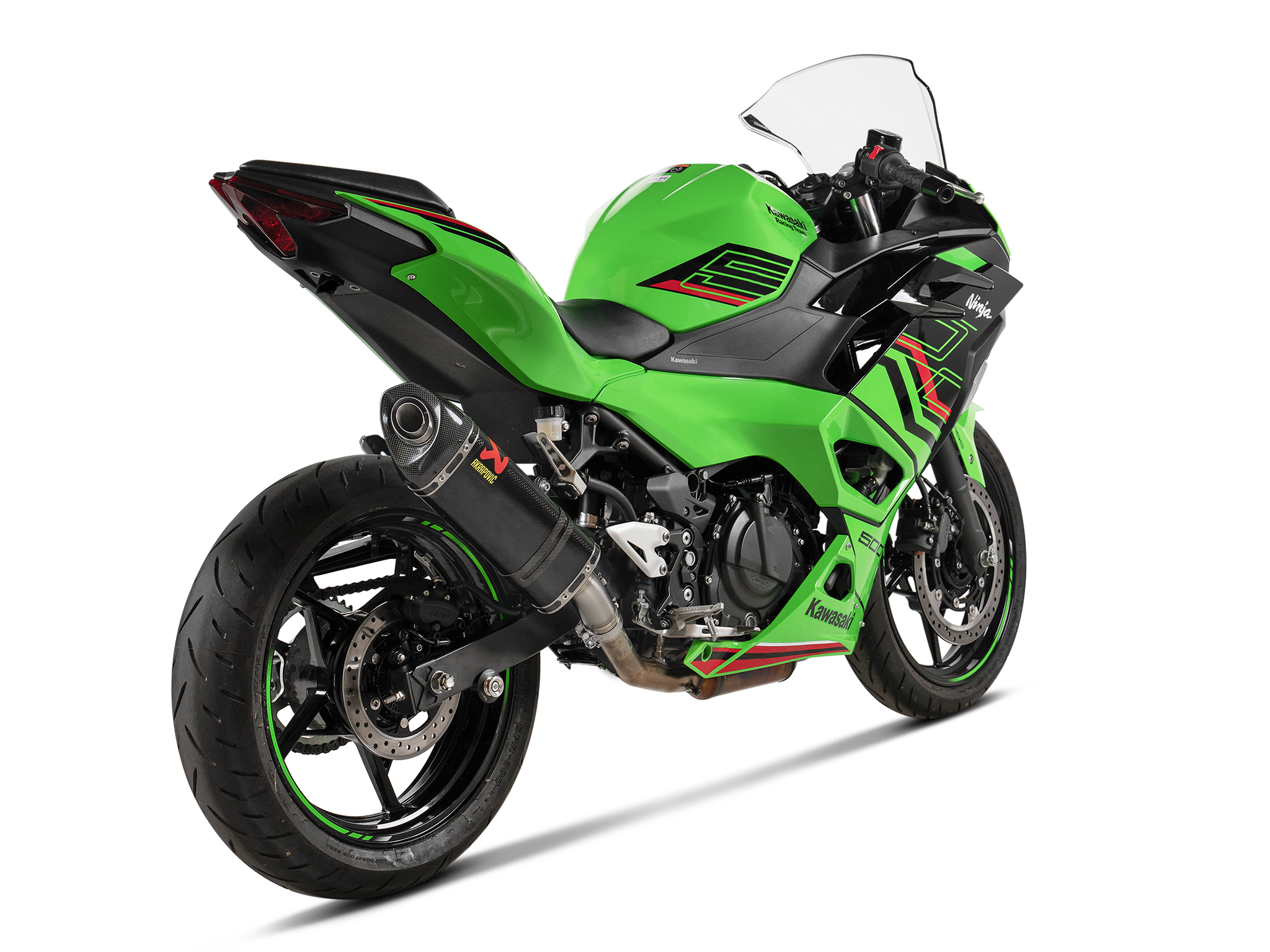 AQ500P！ AKRAPOVIC S-K4SO6-APC Kawasaki Ninja 400 / 500 / Z500 Slip-on