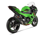 AKRAPOVIC S-K4SO6-APC Kawasaki Ninja 400 / 500 / Z500 (2024+) Slip-on Exhaust (carbon)