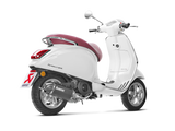 AKRAPOVIC S-VE125R2-HZBL Vespa Primavera 125ie 3V (2020+) Exhaust System "Racing Line" (SS) – Accessories in the 2WheelsHero Motorcycle Aftermarket Accessories and Parts Online Shop