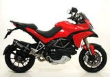 ARROW 71429MI+71768MK Ducati Multistrada 1200/S (2010+) Carbon Full Exhaust System "Competition Evo Race-Tech" (racing)