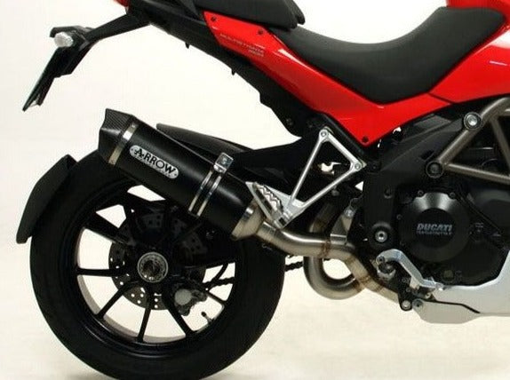 ARROW 71429KZ+71768MK Ducati Multistrada 1200/S (2010+) Carbon Full Exhaust System 