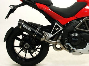 ARROW 71429MI+71768MK Ducati Multistrada 1200/S (2010+) Carbon Full Exhaust System "Competition Evo Race-Tech" (racing)