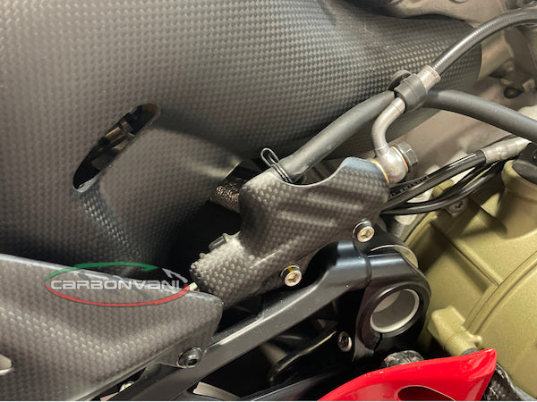 CARBONVANI Ducati Panigale V4 Rear Brake Pump Guard (18/19