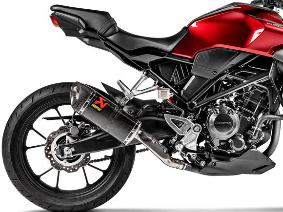 AKRAPOVIC S-H3SO7-APC Honda CB300R (2020+) Slip-On Exhaust (carbon)