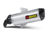 AKRAPOVIC S-A8SO2-HWSS Aprilia SRV 850 (2016+) Slip-on Exhaust SS – Accessories in the 2WheelsHero Motorcycle Aftermarket Accessories and Parts Online Shop